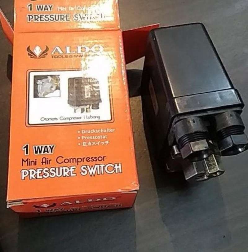 Otomatis Kompressor Atau Air Pressure Switch 4 Way ALDO