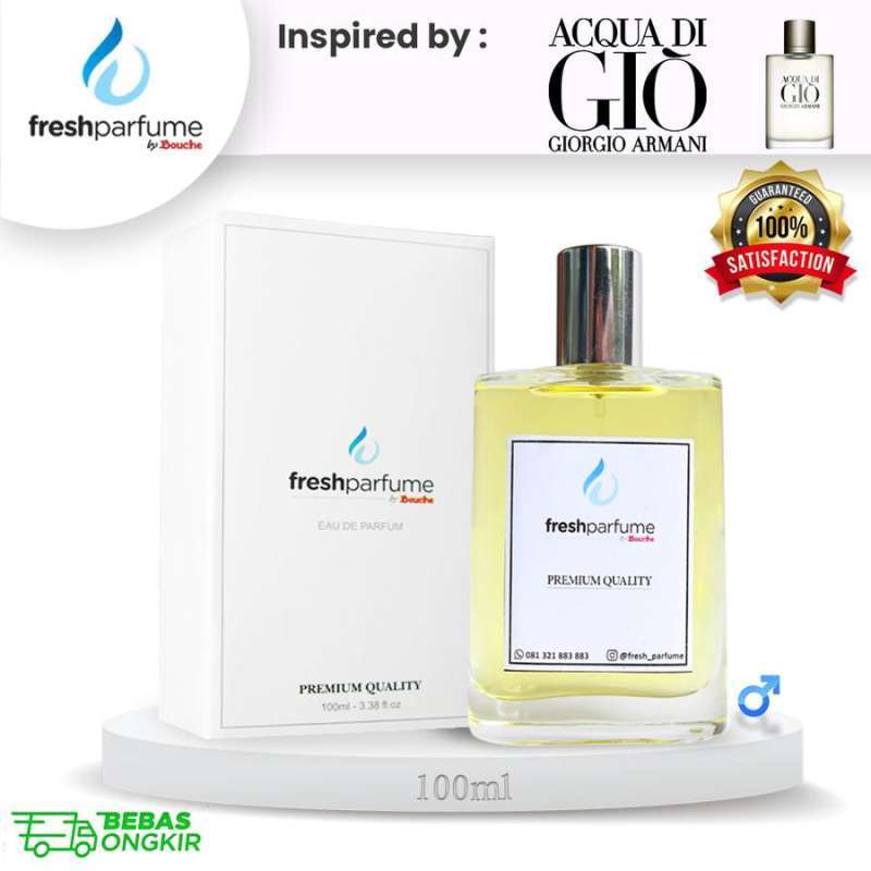 MURAH Parfum Refil Aqua di Gio 100ML