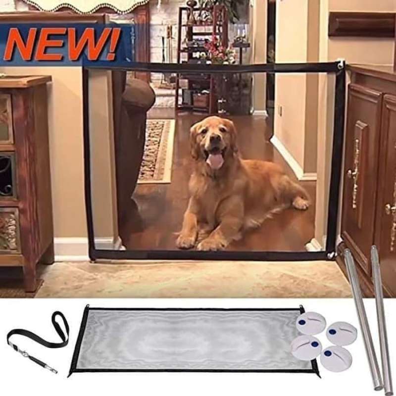 Promo Portable Folding Safety Magic Gate Guard Mesh Safe Fence Net