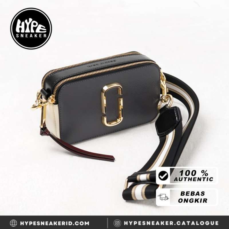 Jual Tas Marc Jacobs Snapshot Camera Bag In Grey Shadow Ivory 100 Ori Di Seller Hypesneaker.idn Official Store Hypesneaker.id Kota Semarang Blibli