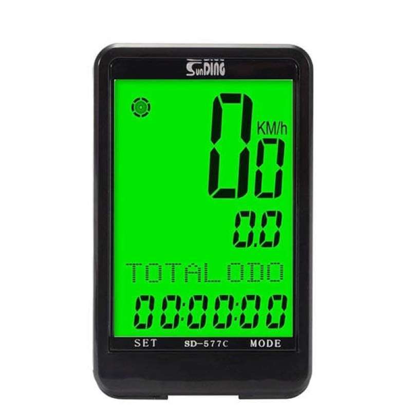 Jual bicycle speedometer sunding sd 577c1 wireless sepeda sd577c1
