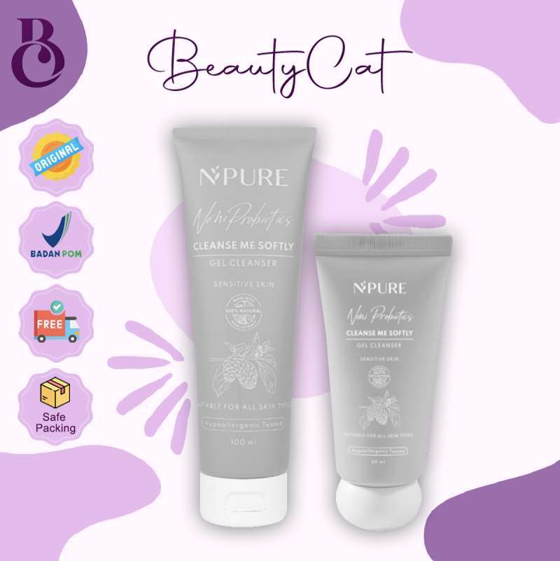 Jual Npure Noni Probiotics Cleanse Me Softly Gel Cleanser Di