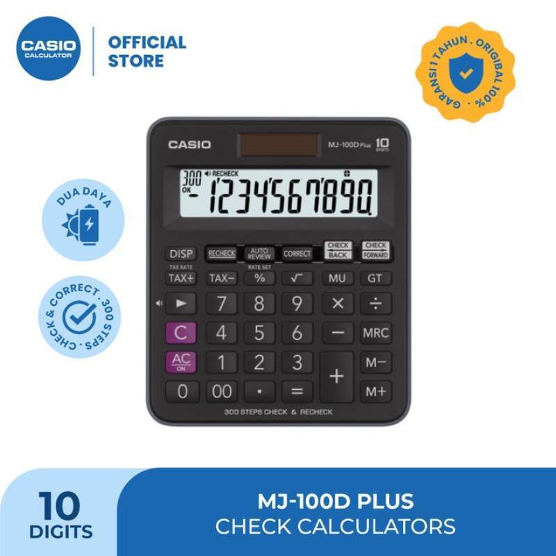 Casio store mj 100d