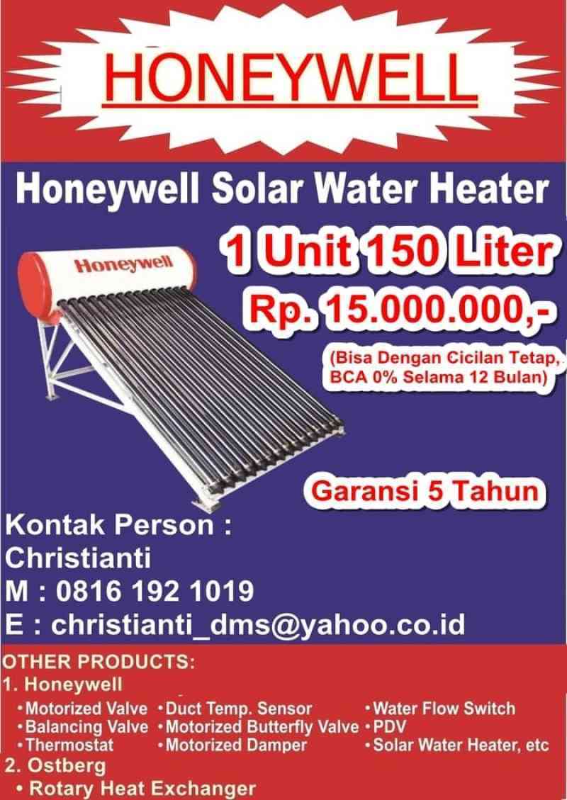Promo Solar Water Heater Honeywell - Multicolor Diskon 33% di Seller  Belibanyak Shop - Harapan Jaya, Kota Bekasi | Blibli