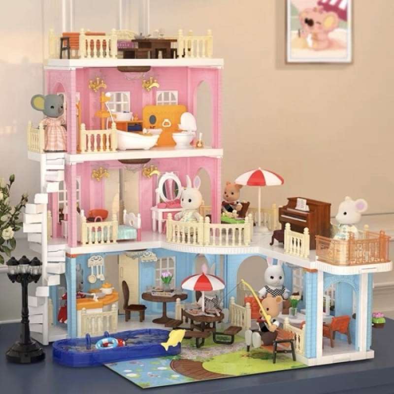Jual Rabbit Koala Two Level Doll House Series Rumah rumahan Dua Tingkat Di Seller Andalas Store Meruya Selatan udik Kota Jakarta Barat Blibli