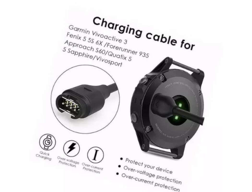 Jual Original Usb Kabel Charger Garmin Fenix 5 5S 5X Forerun 593