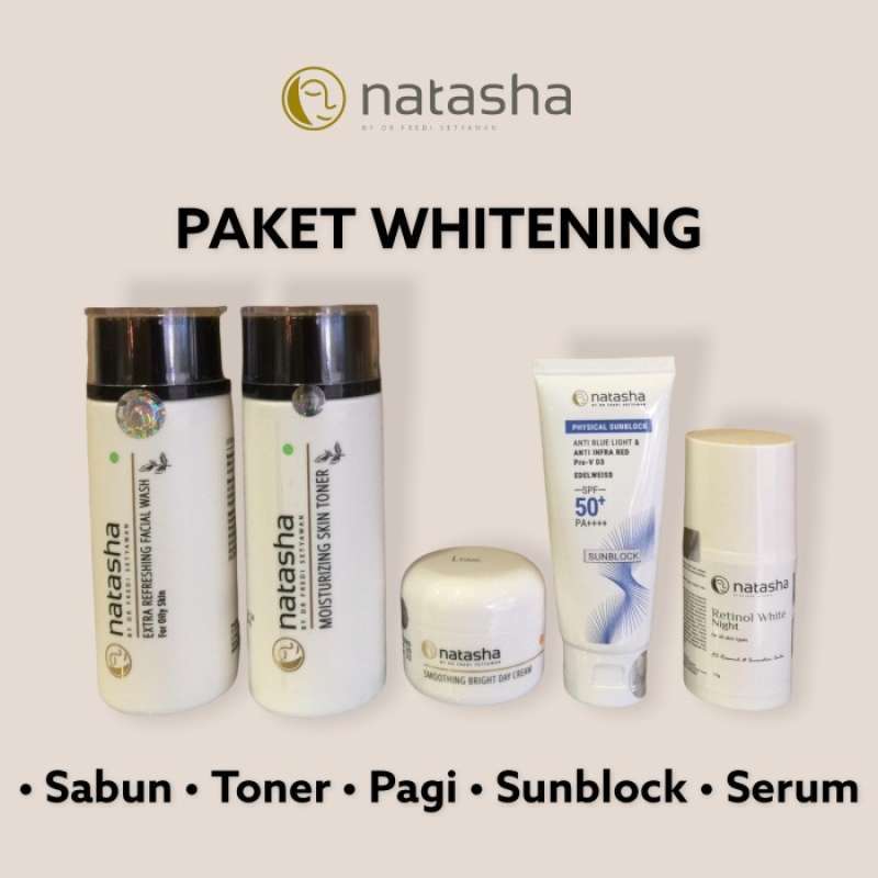 Paket glowing hot sale natasha