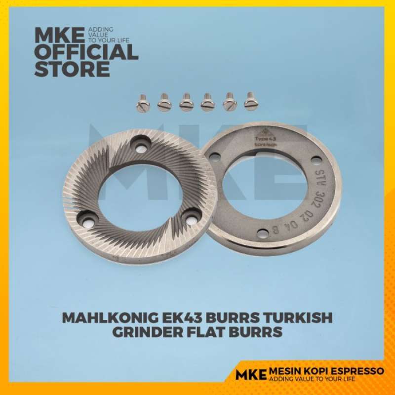 Promo Mahlkonig EK43 BURRS Turkish Grinder Flat Burrs Diskon 23