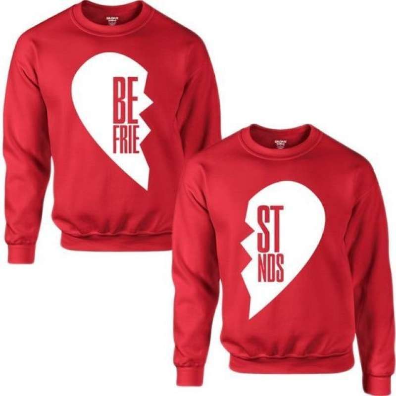 Jual SWEATER COUPLE BEST FRIEND BIG SIZE MURAH di Seller SALIM STORE 17 -  Cengkareng Timur, Kota Jakarta Barat | Blibli