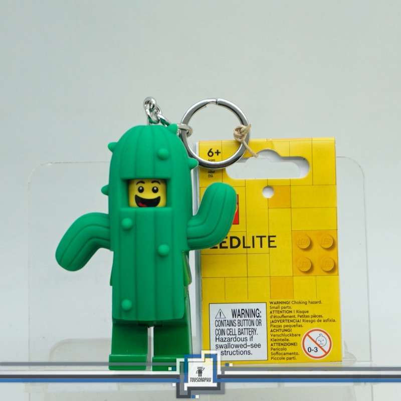 Cactus Keychain Lego Led Light Keyring Jual LEGO Ledlite Iconic