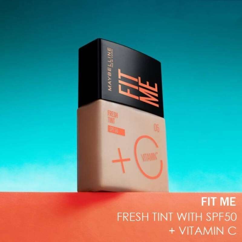 MAYBELLINE Fit Me Fresh Tint SPF 50/PA+++ 30ML with Vitamin C in