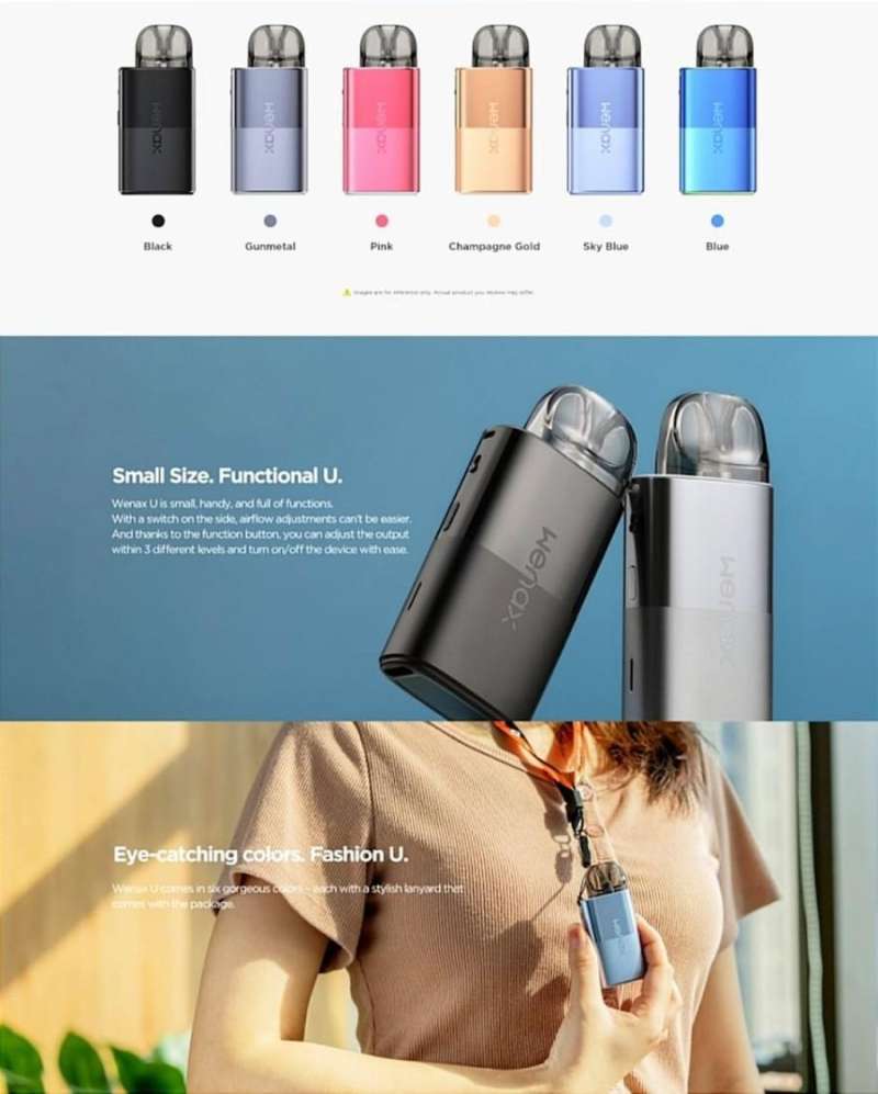 Jual Geekvape Wenax U Pod Kit 1000mah Authentic Di Seller Bittobyte - Mangga Besar, Kota Jakarta Barat | Blibli