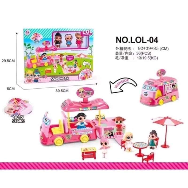 Lol surprise snack car sale