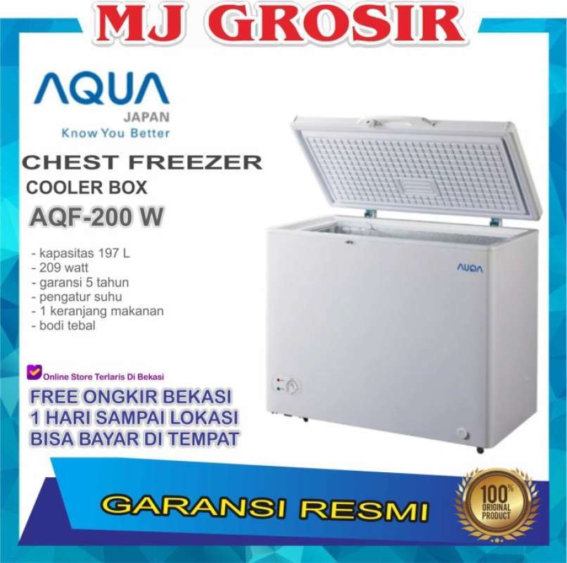 Chest freezer aqua 200 cheap liter