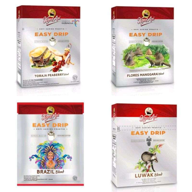 kopi kapal api easy drip blend 1 bag 5 x 10 gr