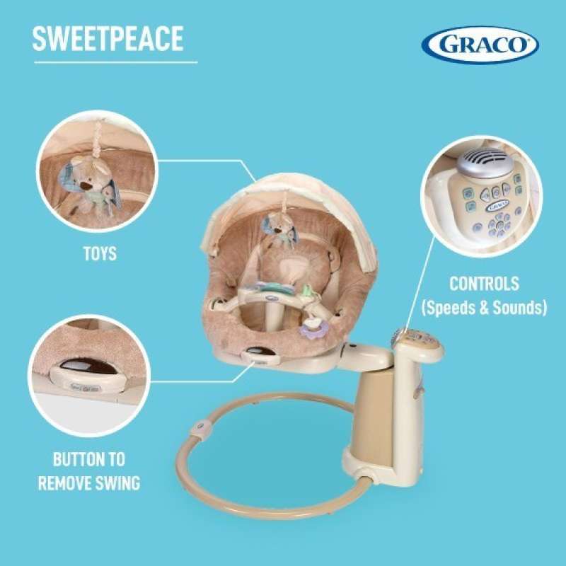 Promo Ayunan Graco Sweet Peace Baby Swing Diskon 23 di Seller