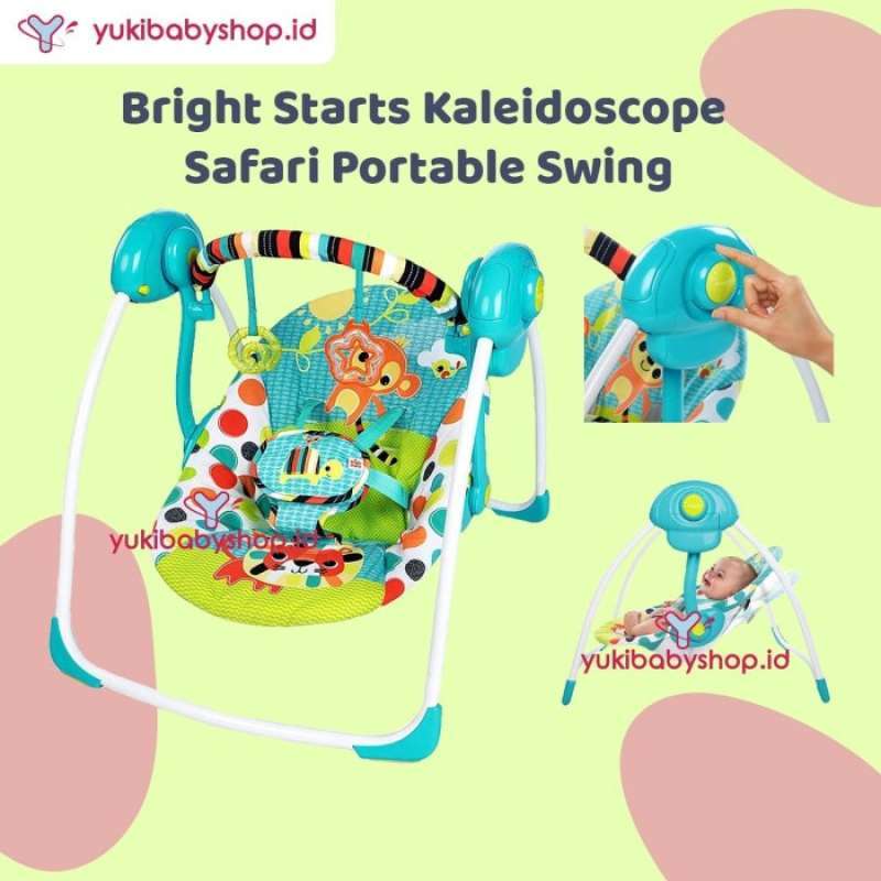 Bright starts kaleidoscope safari portable swing 2025