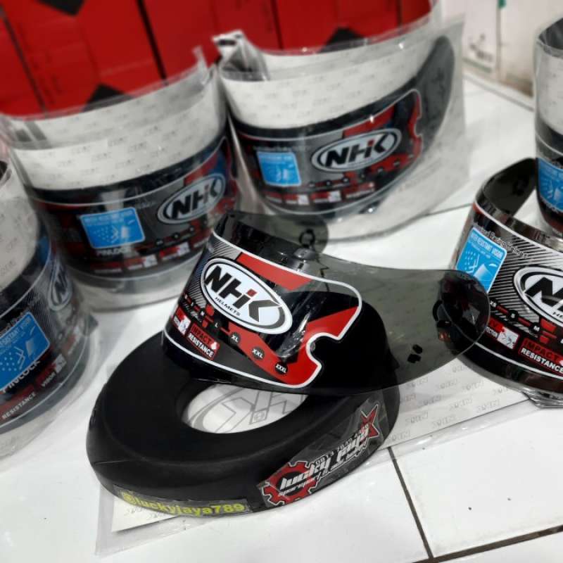 Promo Visor Flat Iridium Nhk Terminator Diskon 23 di Seller