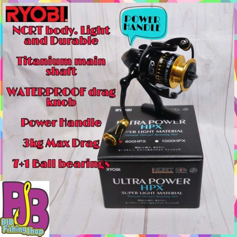 Promo Reel Pancing Ul Ryobi Ultra Power Hpx800 Hpx 800 Diskon 17