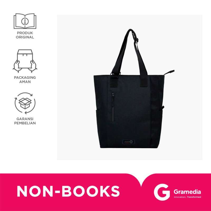 Jual Tote Bag Eversac Office Noir di Seller Gramedia Official