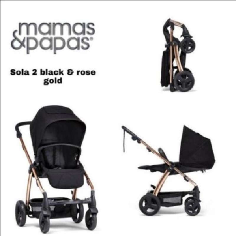 Mamas and papas cheap sola 2 black