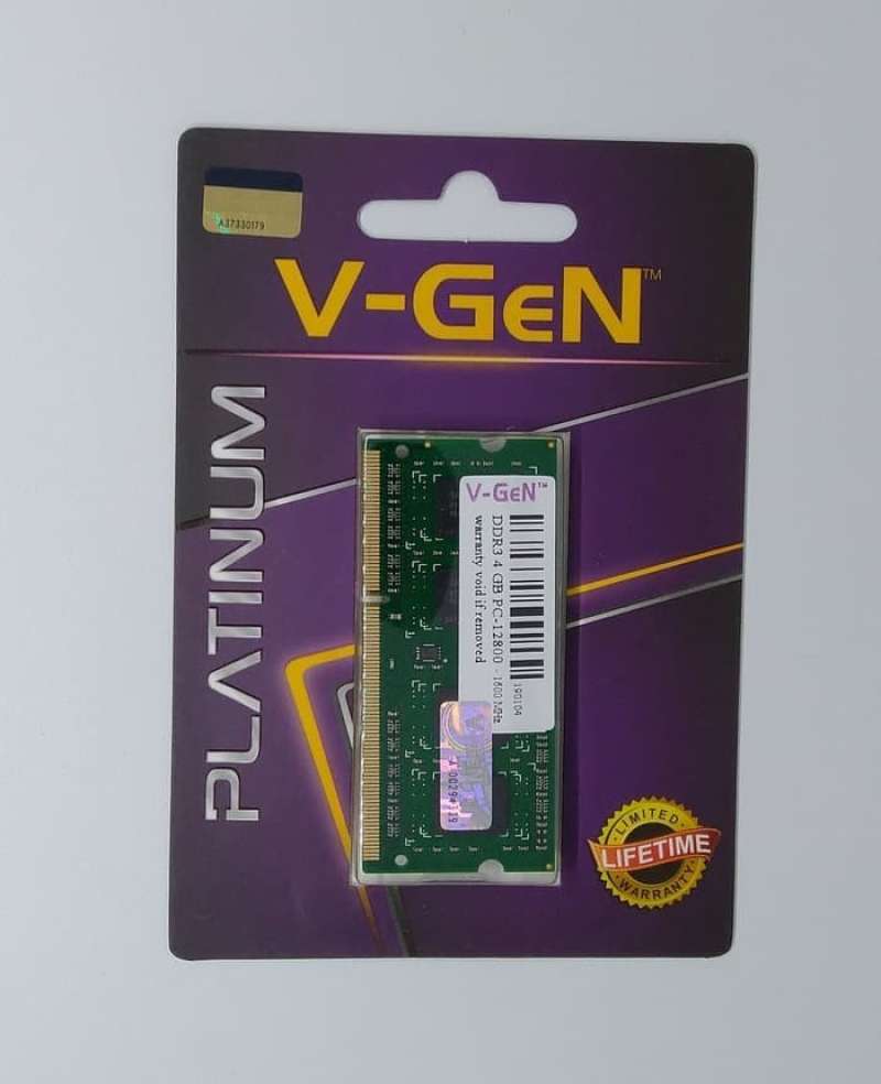 Promo Ram Ddr3 Sodimm V Gen 4Gb Pc12800 1600Mhz Memory Laptop