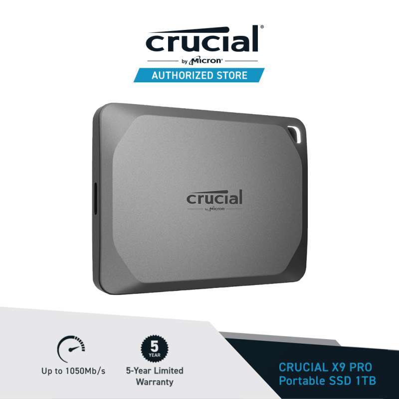 Crucial 1TB X9 Pro USB 3.2 Gen 2 Portable SSD