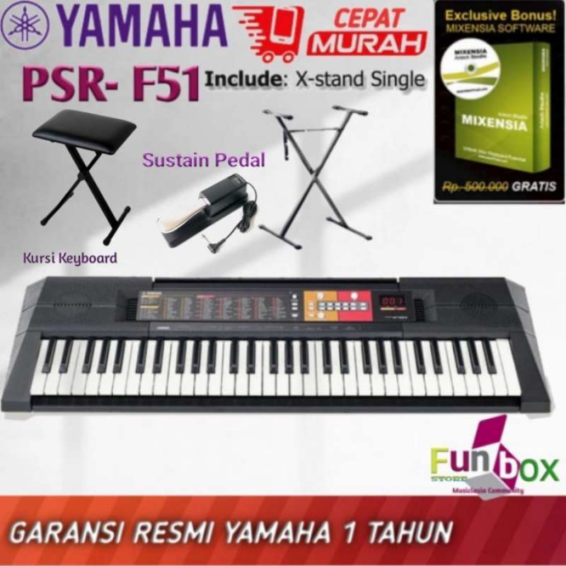 Yamaha psr f51 shop sustain