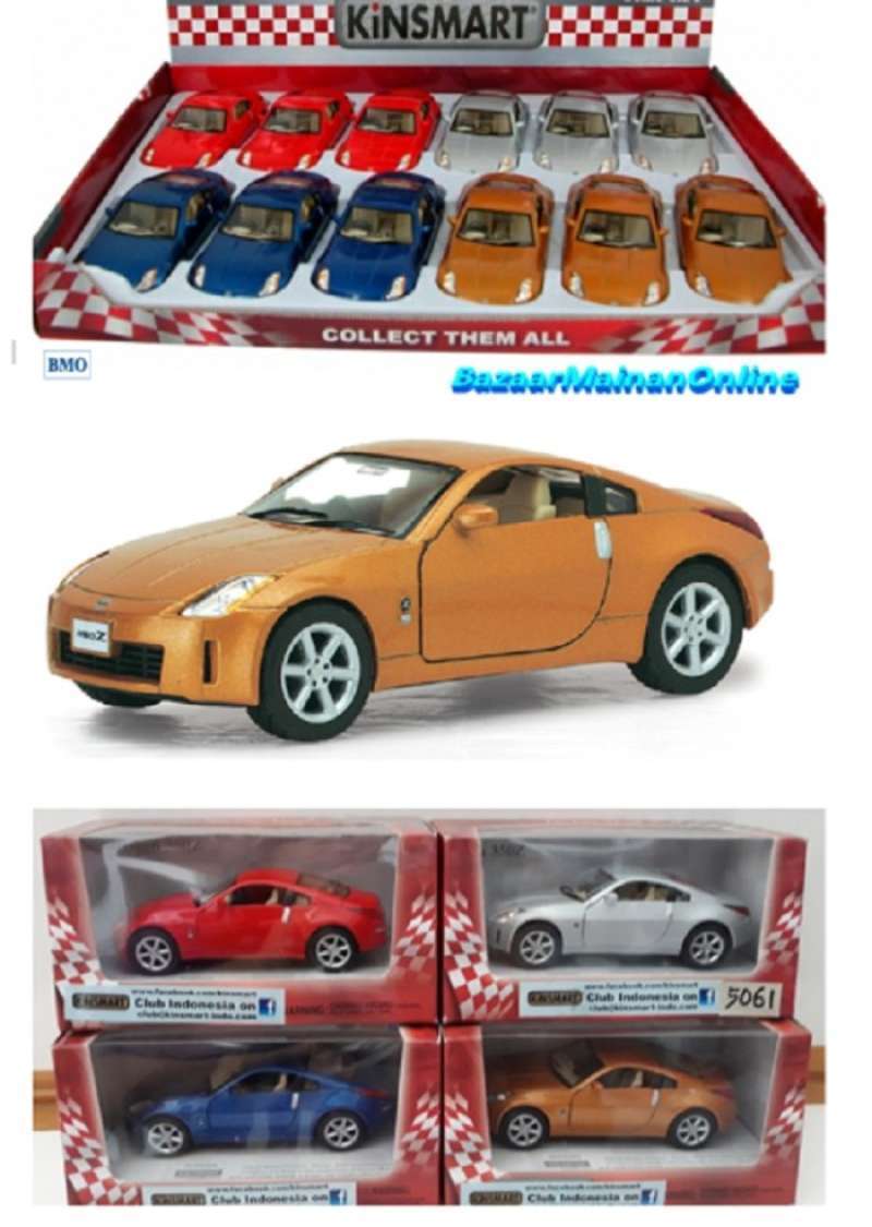 Promo Kinsmart Nissan 350Z Kt5061 Skala 1 36 12 7 Cm Diskon
