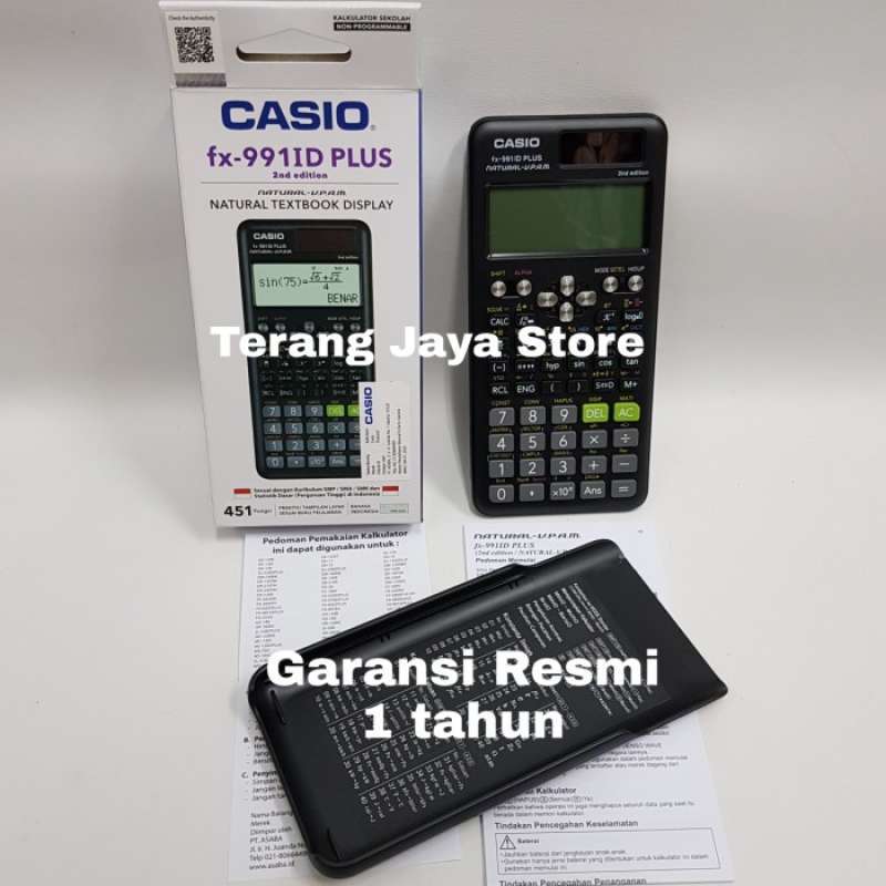 Jual Terbaik Kalkulator Scientific Casio Fx 991 Id Plus Casio Fx