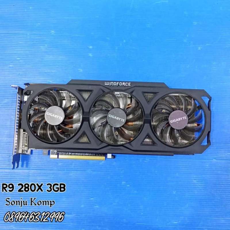 Jual VGA Gigabyte R9 280X 3GB DDR5 384bit Sonju Komp di Seller