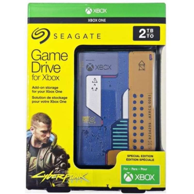 Seagate Game Drive 2TB for XBOX [ CyberPunk 2077 Special Edition ] NEW