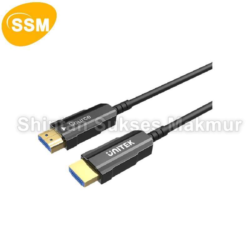 Unitek C11072BK 4K 60Hz HDMI Fiber Optic Cable 50 Meter