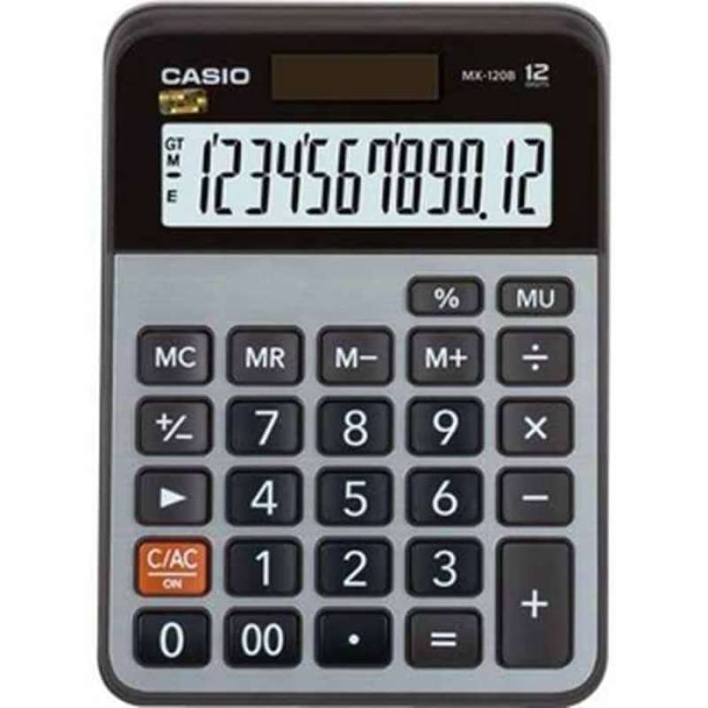 Jual Calculator Casio MX 120B Desktop Original Asli Kalkulator MX
