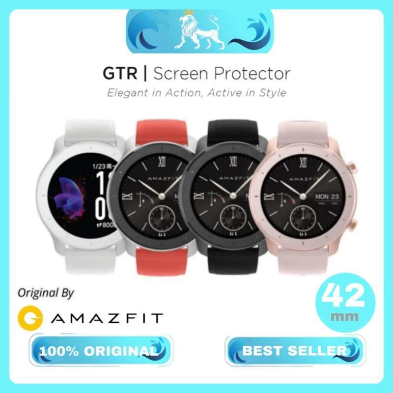 Jual Amazfit GTR 42mm Smartwatch Always On Display Amoled Led di