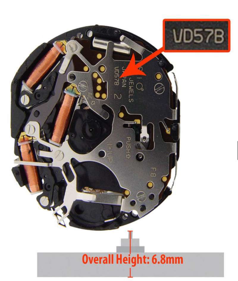 Vd57b movement discount