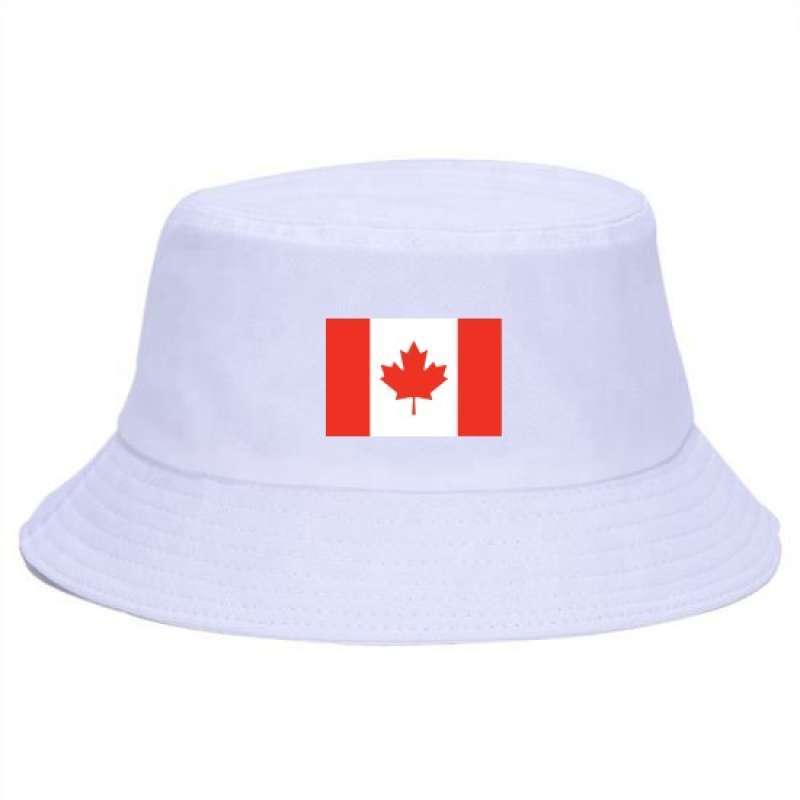 Canada flag bucket hat store