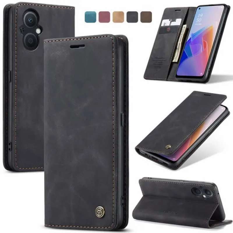 OPPO RENO 8Z 5G Flip Wallet Leather Case Cover Sarung Dompet CASEME