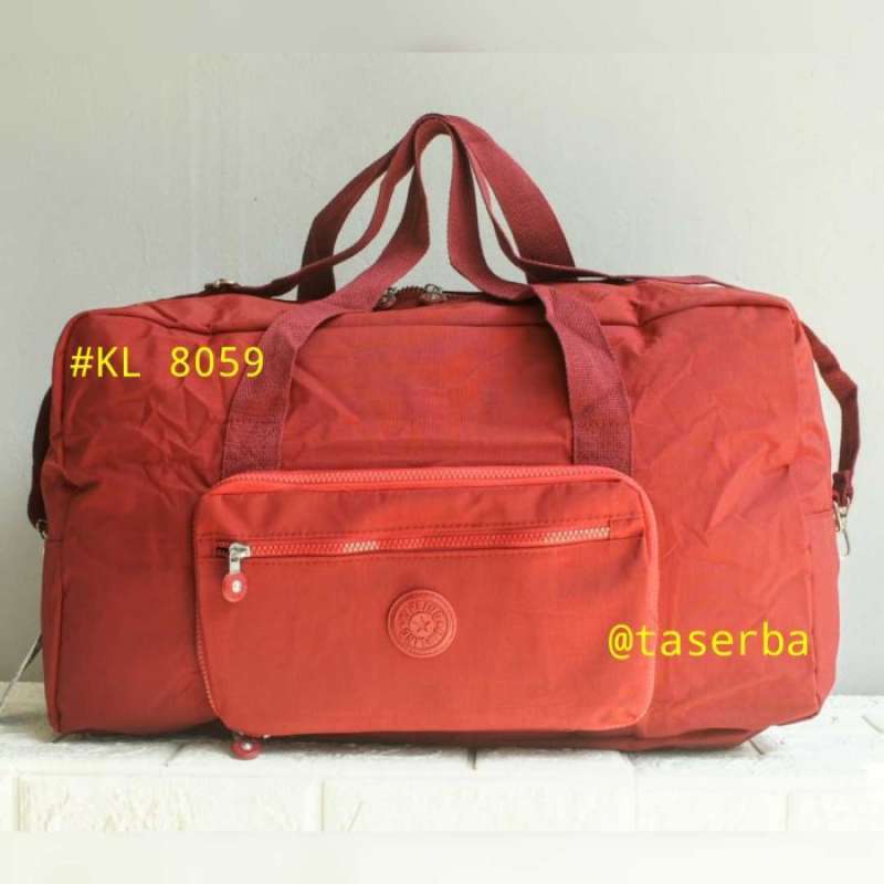 Jual Sale Tas Duffle Duffel Travel Bag Pakaian Baby Bag Kipling Kl