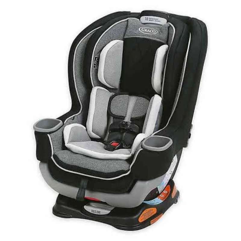 Promo Carseat Graco Extend 2 Fit 3in1 Convertible GOTHAM NON