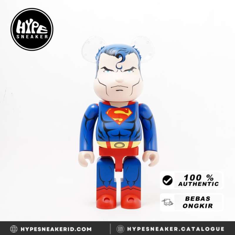 BE@RBRICK - BE@RBRICK SUPERMAN HUSH Ver 100％ &amp; 400％ Bearbrick Superman (Batman: Hush Ver.) 100% & 400% Set - US