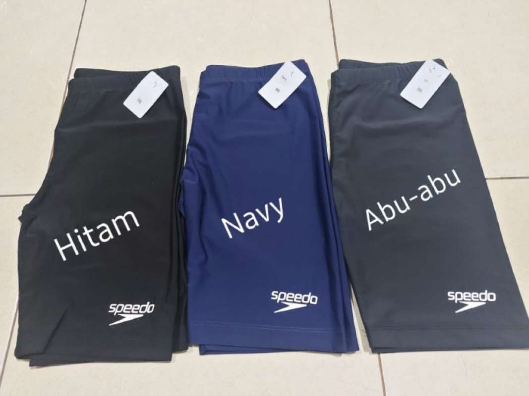 Celana Renang Pria Speedo Pendek Polos ukuran Besar Jumbo XXXL 3L