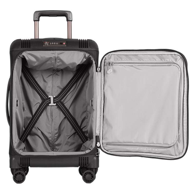 Promo Antler Titus 39061 56 Koper Cabin Suitcase Black Sale