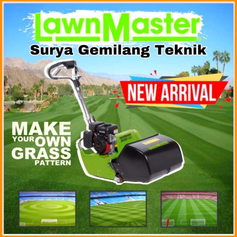 Promo Mesin Potong Rumput Dorong Lawnmaster Dual Drive 500 Golf