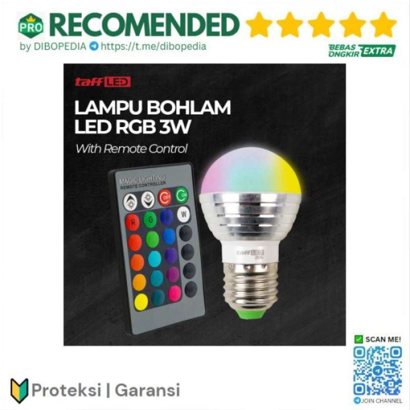 Led color changing light deals bulb with wireless remote