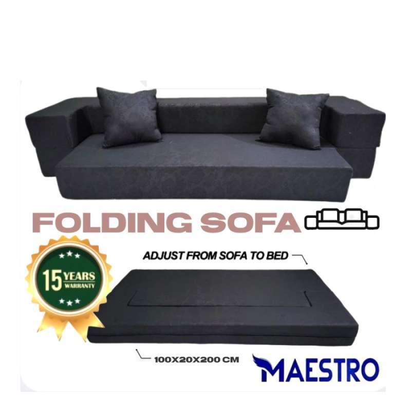Jual Folding Sofa Maestro Kasur Busa Lipat Folding Bed Travel Bed