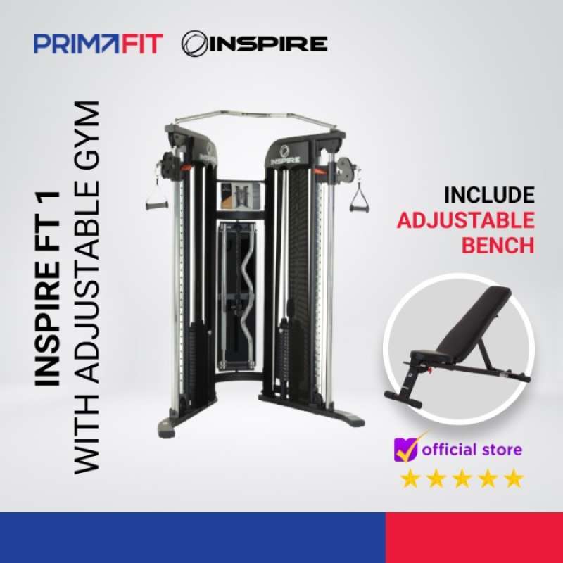Inspire ft1 adjustable clearance bench
