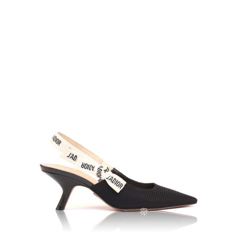 Dior ribbon slingback hotsell