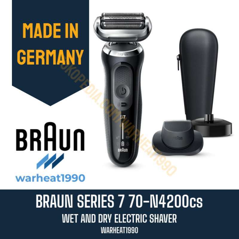 BRAUN 70-N4200CS BLACK シリーズ7 充電式シェーバー 70-N4200cs
