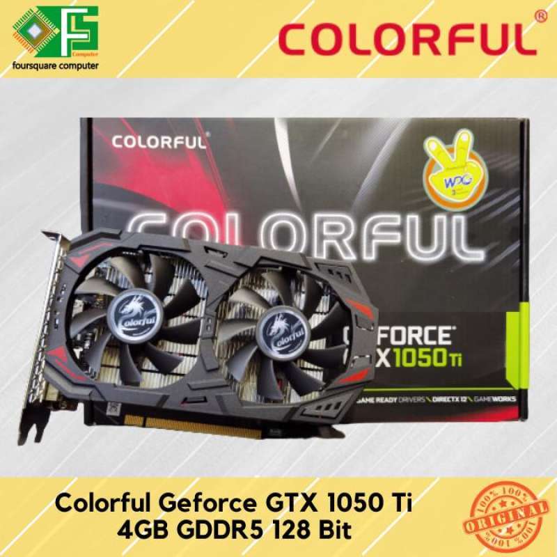 Nvidia Gtx 1050 Ddr4 VGA CARD Colorful GTX 1050 Ti 4GB GTX 1050Ti